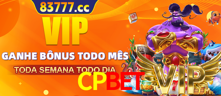 Banner promocional do CPBET oferecendo 100% de recompensas adicionais contínuas para quem fizer o login diário (Daily sign-in), com um mascote de coelho.